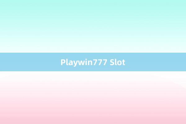 Playwin777 Slot